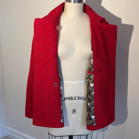 COACH WOOL vintage jacket - Picture 4 of 8